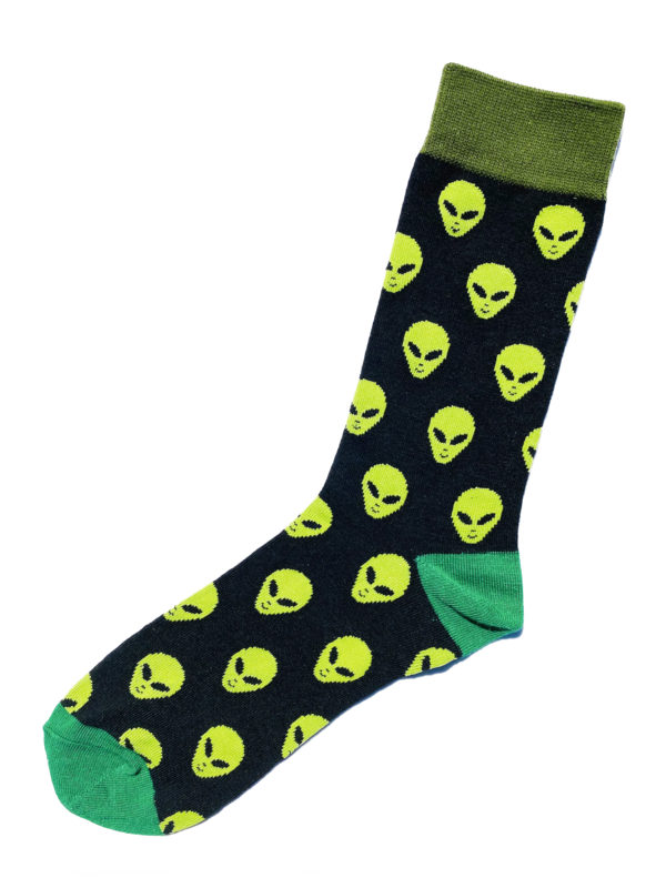 Chaussettes fantaisie Alien