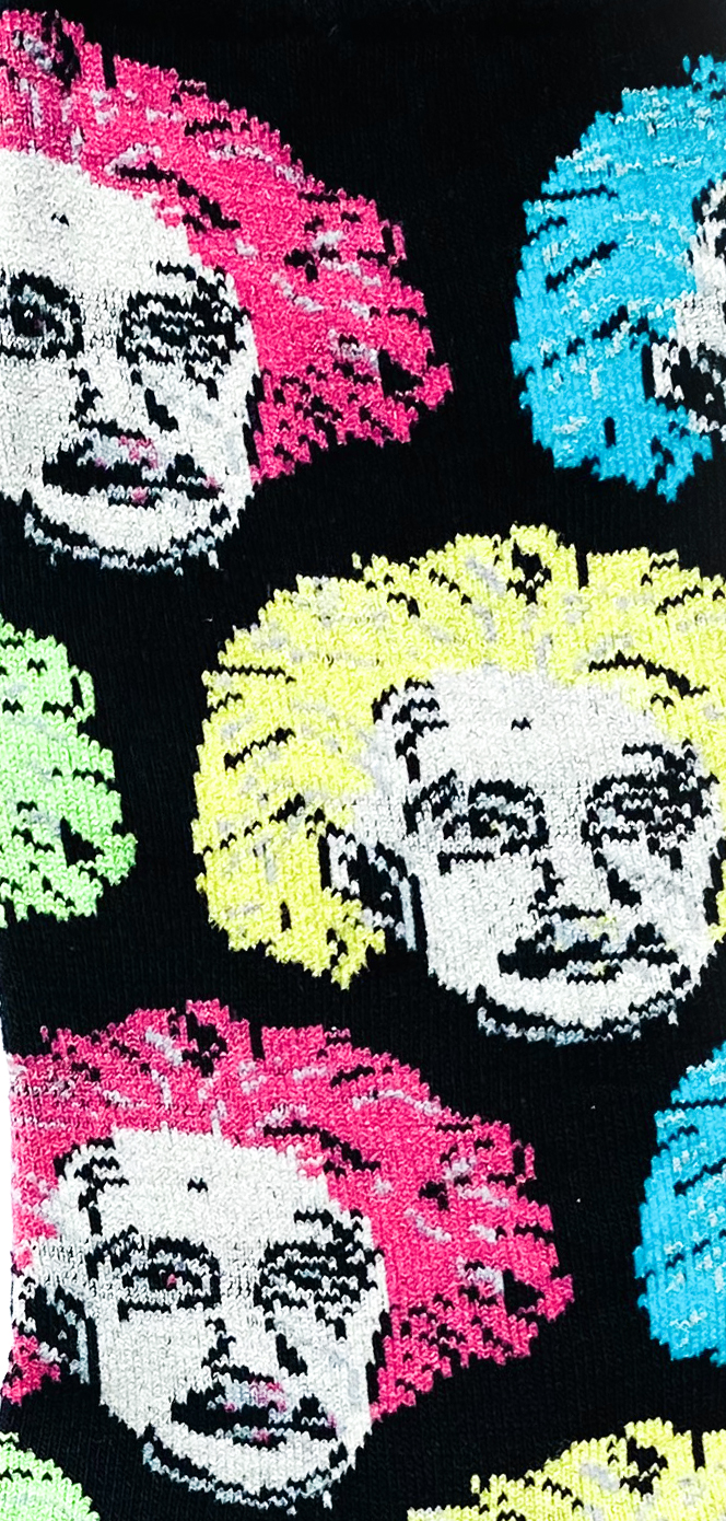 Chaussettes fantaisie en coton avec Einstein