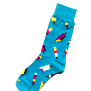 Chaussettes fantaisie en coton Popsicle